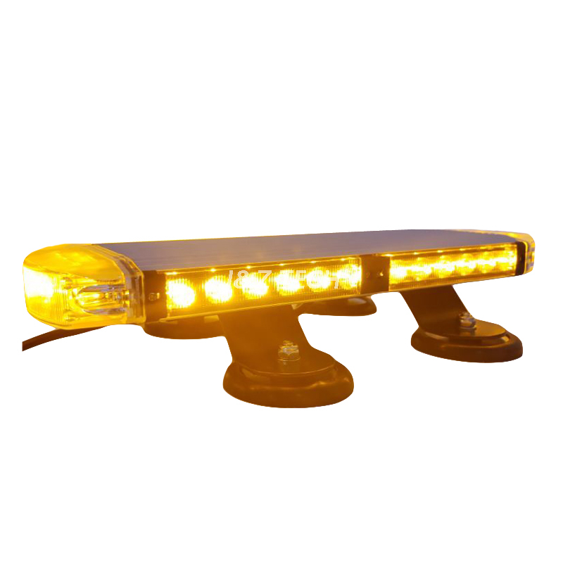 Minibarra de luces LED de policía de advertencia de señal de 13 pulgadas