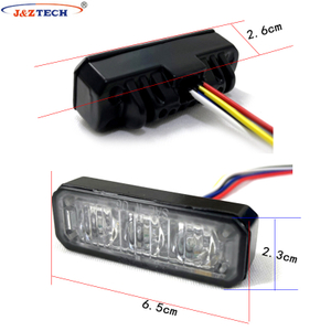 Luz estroboscópica LED impermeable Super 3 Watt para motocicleta