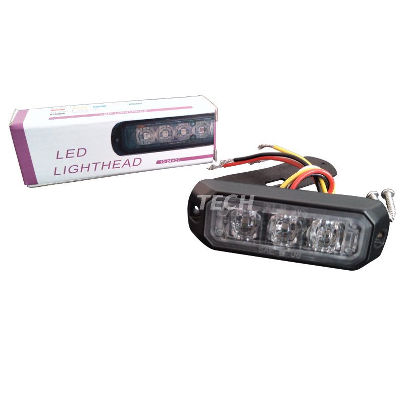 Luz estroboscópica LED intermitente de motocicleta de venta caliente