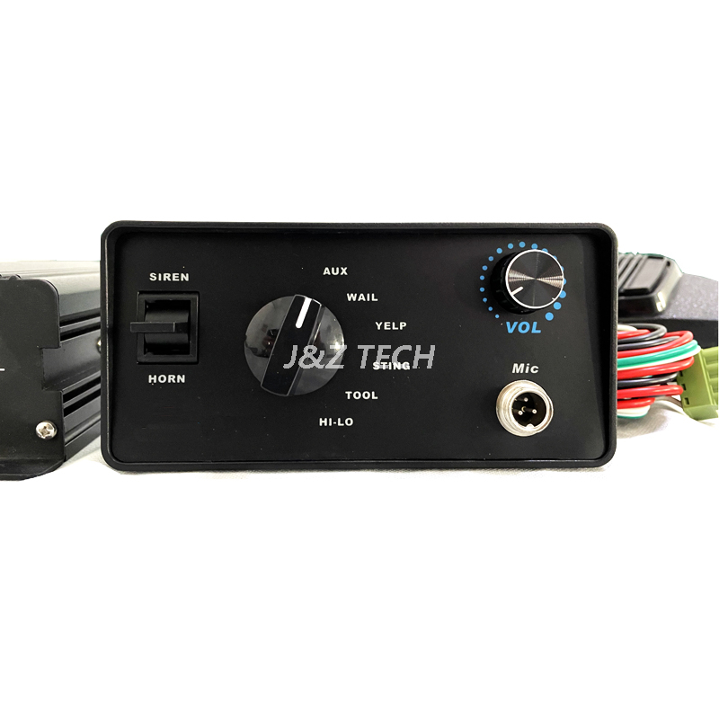 Amplificador de sirena de tono dual de 100 vatios o 200 vatios de alta calidad 